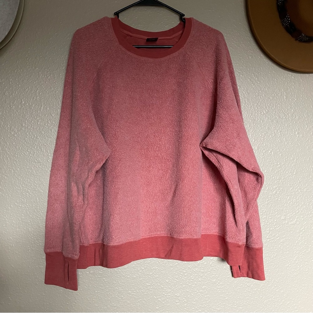 AVIA Red Women’s Sweatshirt - Classic Crewneck Active Leisure